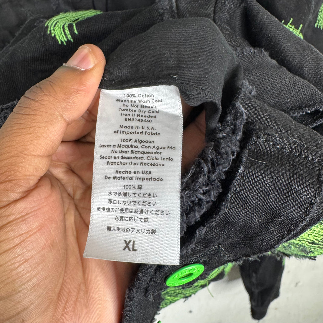 Endless Denim Black Trucker Jacket