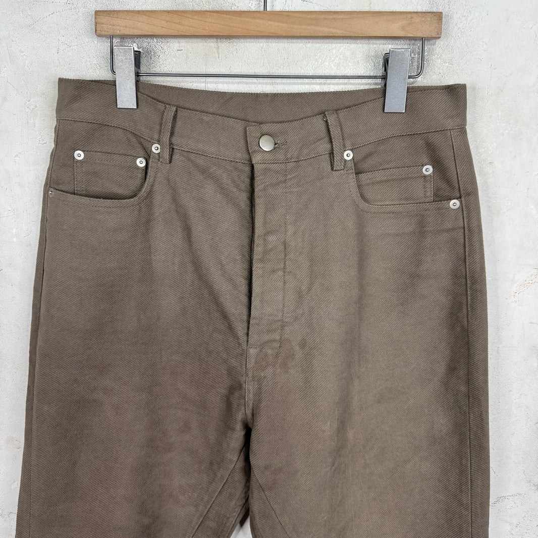 Rick Owens Luxor Dust Bolan Canvas Pants