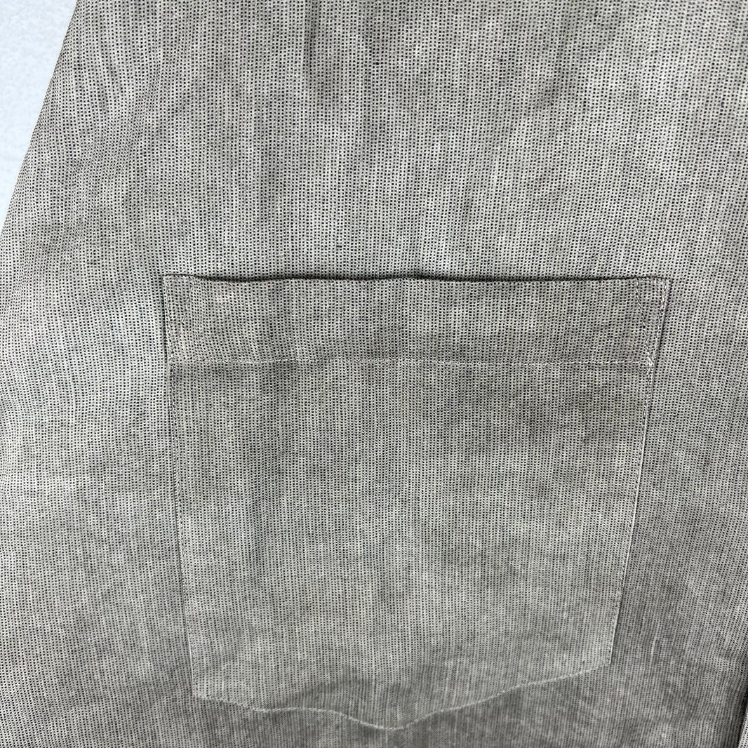 ERD Artist Embroidered L/S Button Up Shirt