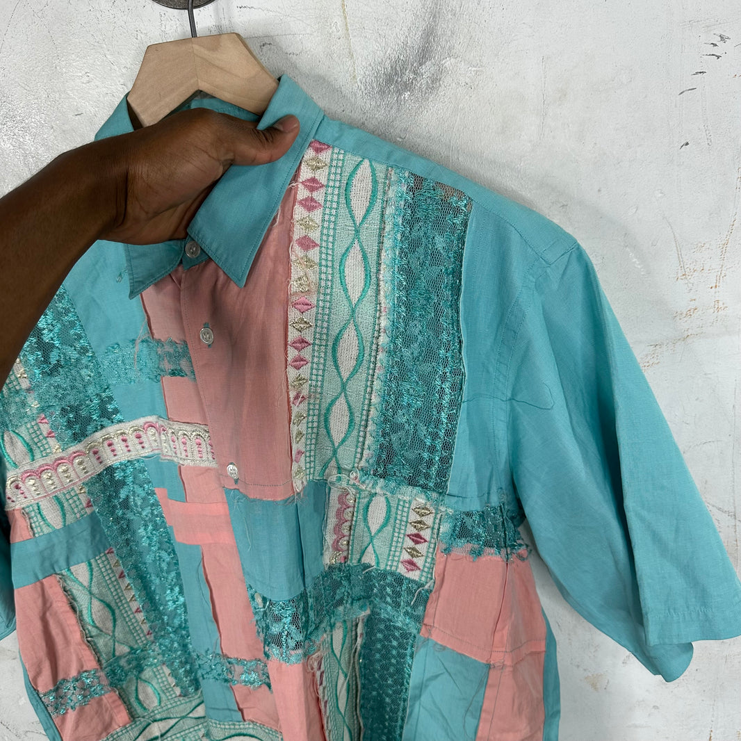 CDG Shirt Quilted S/S Shirt