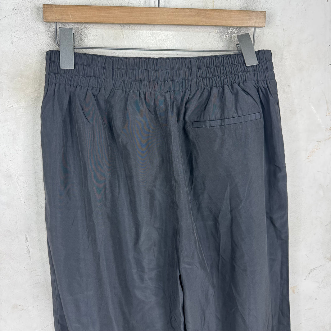 The Row Loose Silk Blend Track Pants