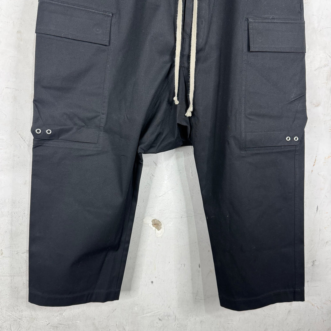 Rick Owens Gethsemane Dropcrotch Cargo 3/4  Pants