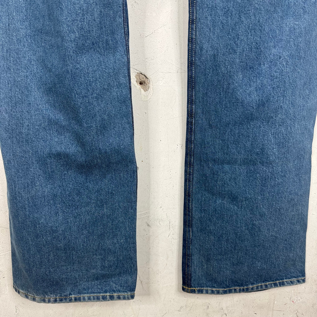 Margiela Two Toned Straight Legged Jeans