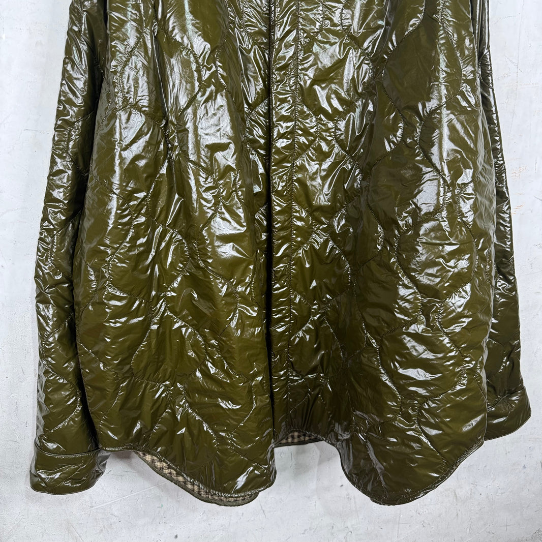 Raf Simons Quilted PVC Oversized Overshirt