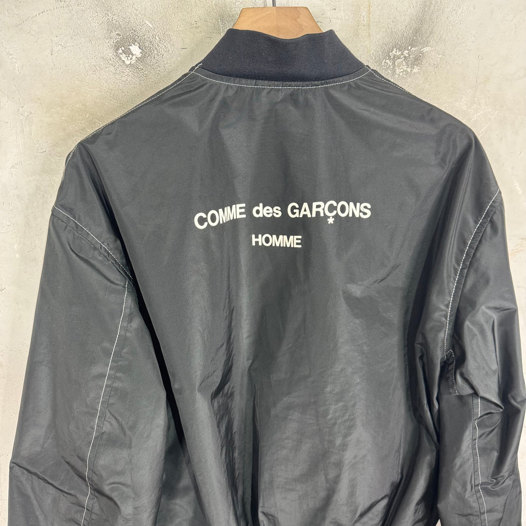 CDG Contrast Stitched Homme Print Jacket