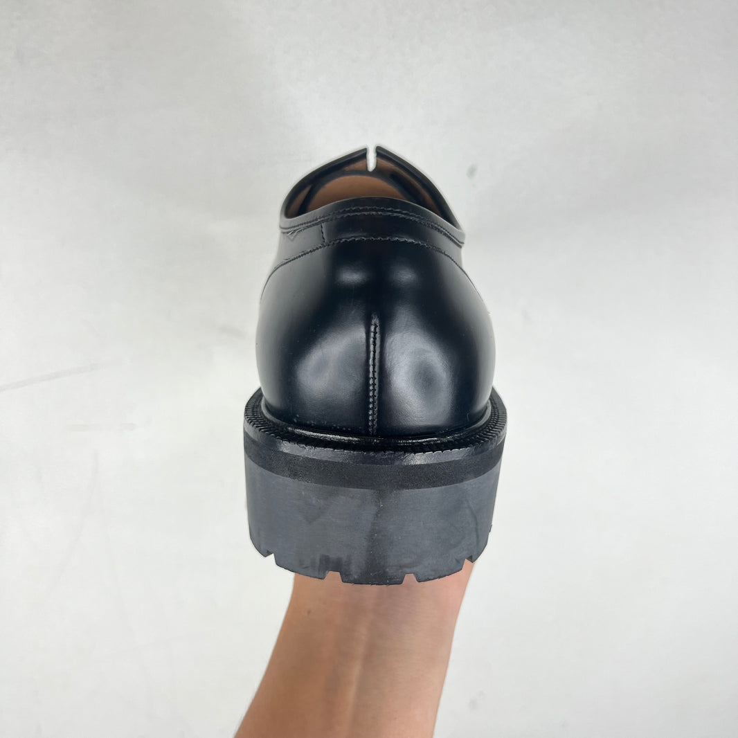 Dries Van Noten Black Leather Derby