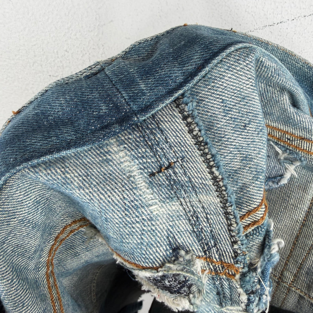 Dior Smoked Skinny Jean Shorts