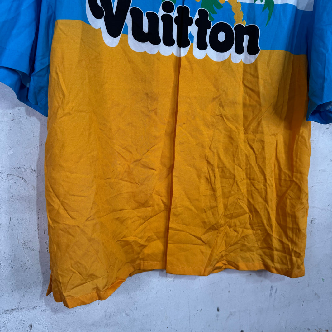 Louis Vuitton Tropical Landscape Button Up