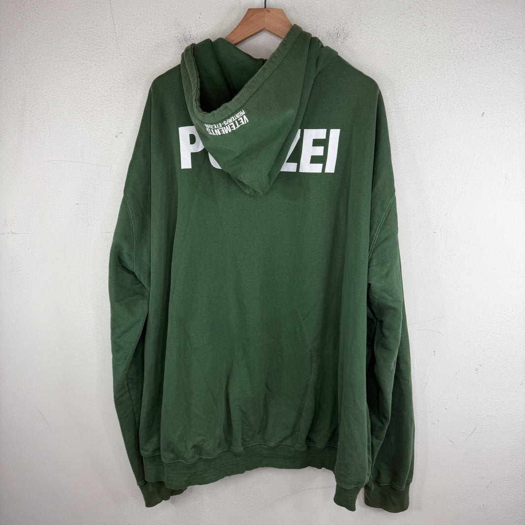 VETEMENTS Polizei Hoodie