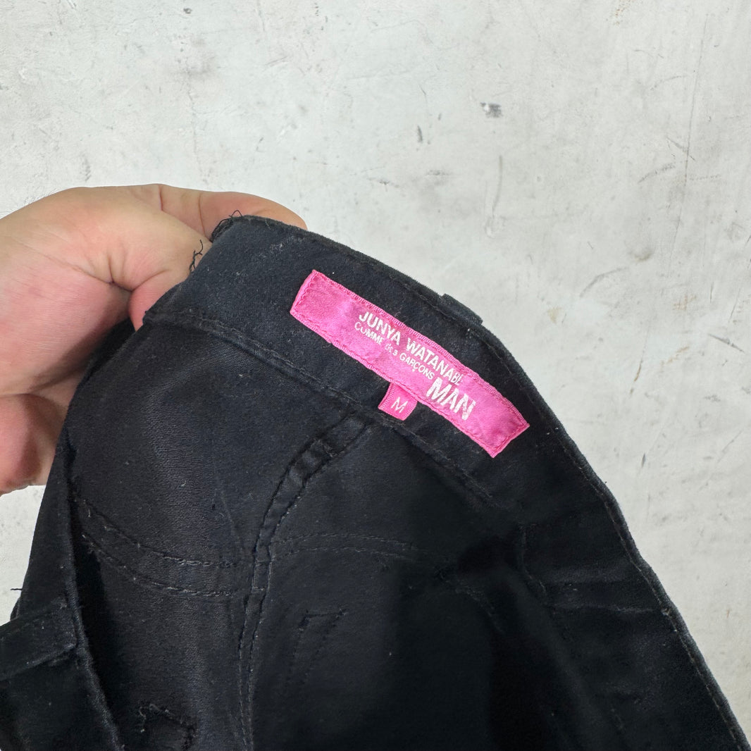 Junya Watanabe 2003 Velvet Cross Studded Pants