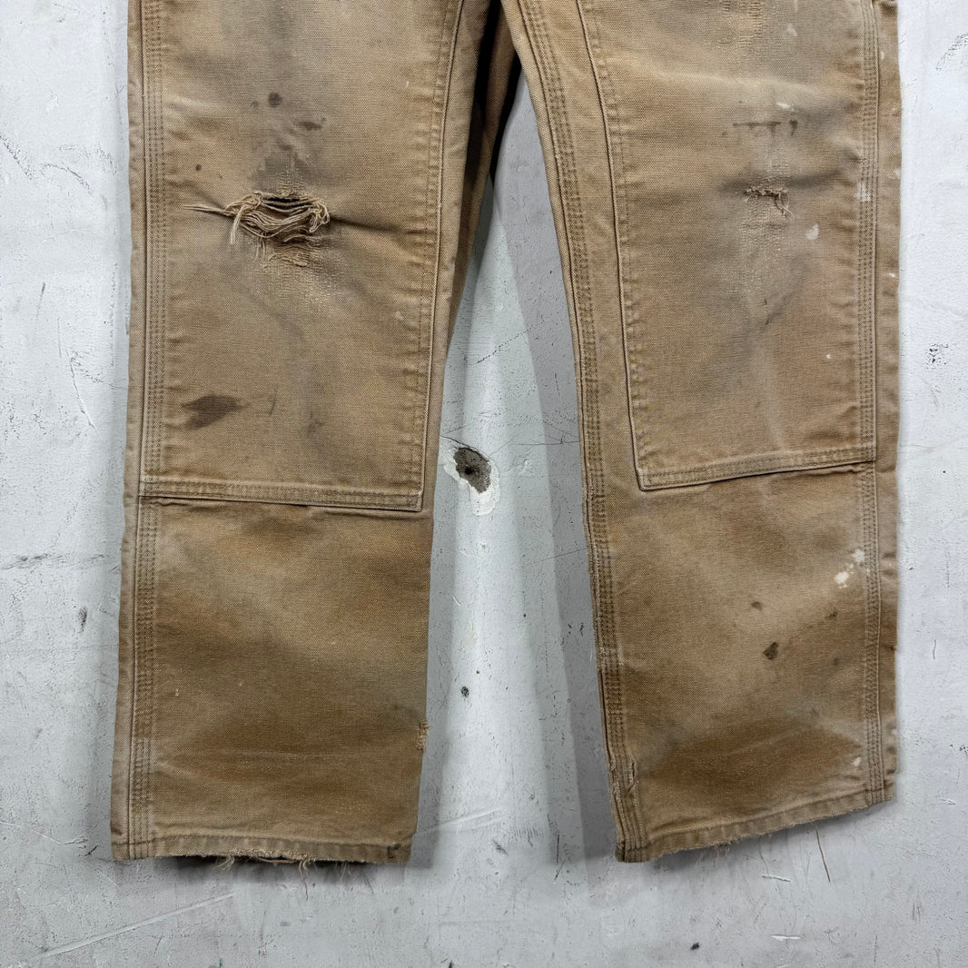 Vintage Carhartt Smoked Tan Double Knees