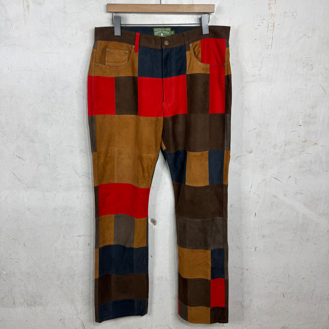 Denim Tears Suede Patchwork Pants
