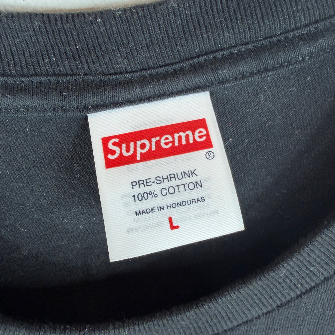 Supreme Black Arabic Box Logo T-Shirt