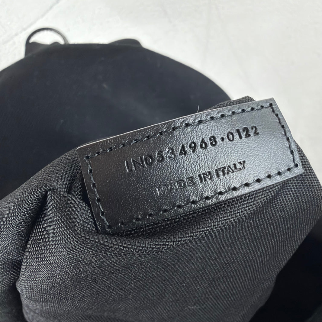 Saint Laurent Canvas Logo Backpack