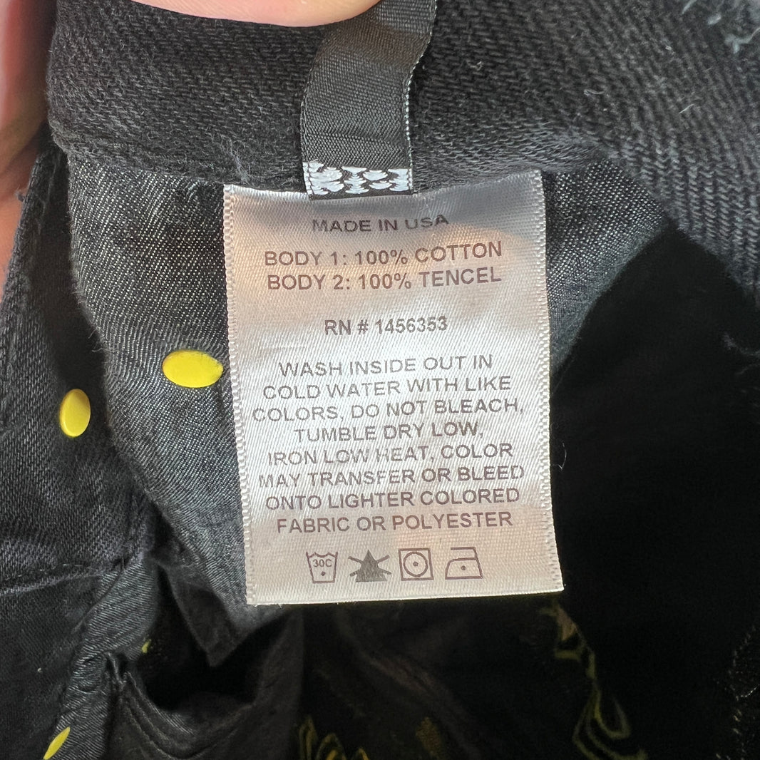 Endless Denim Yellow Logo Denim Jeans