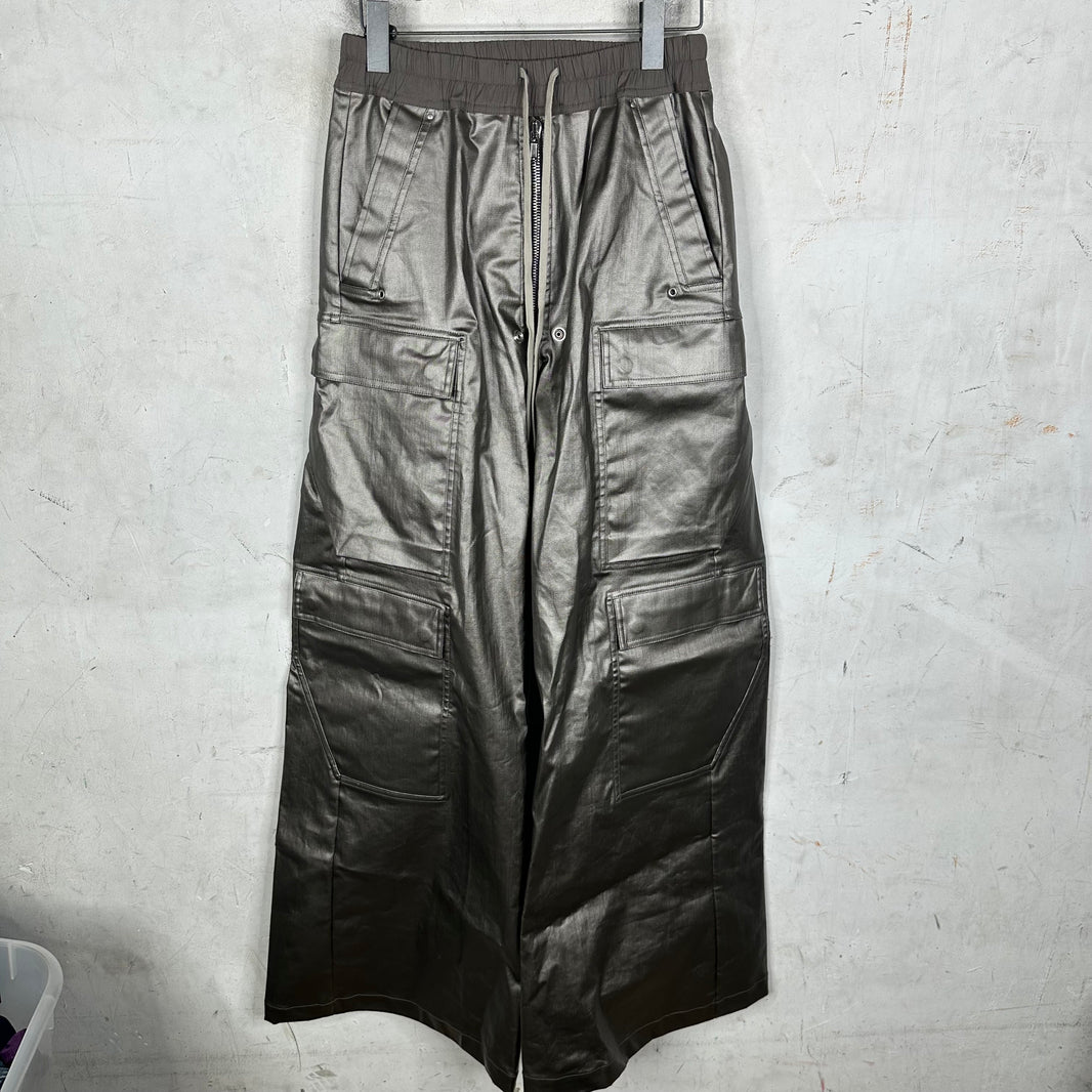 Rick Owens Gun Metal Bela Cargos