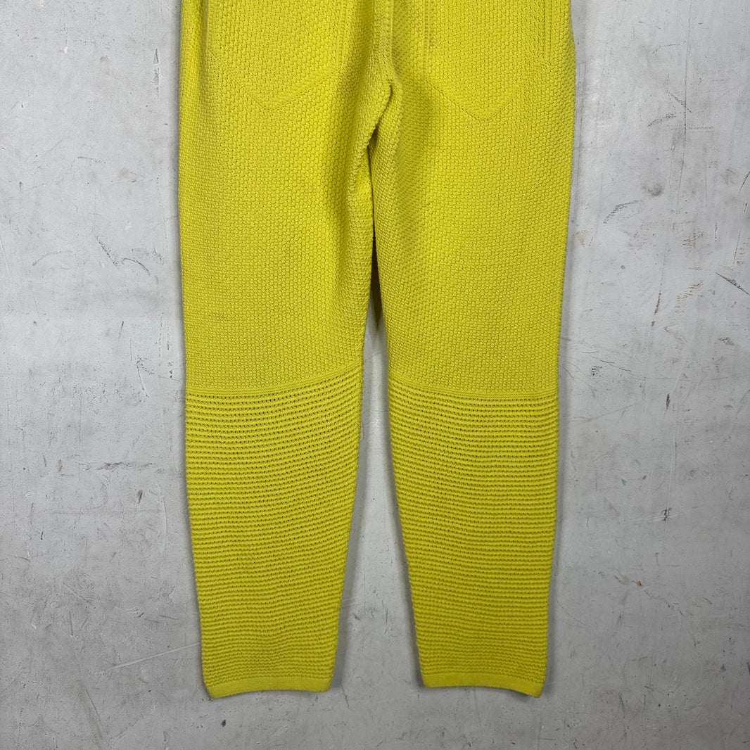 Issey Miyake Sample Yellow Knitted Pants
