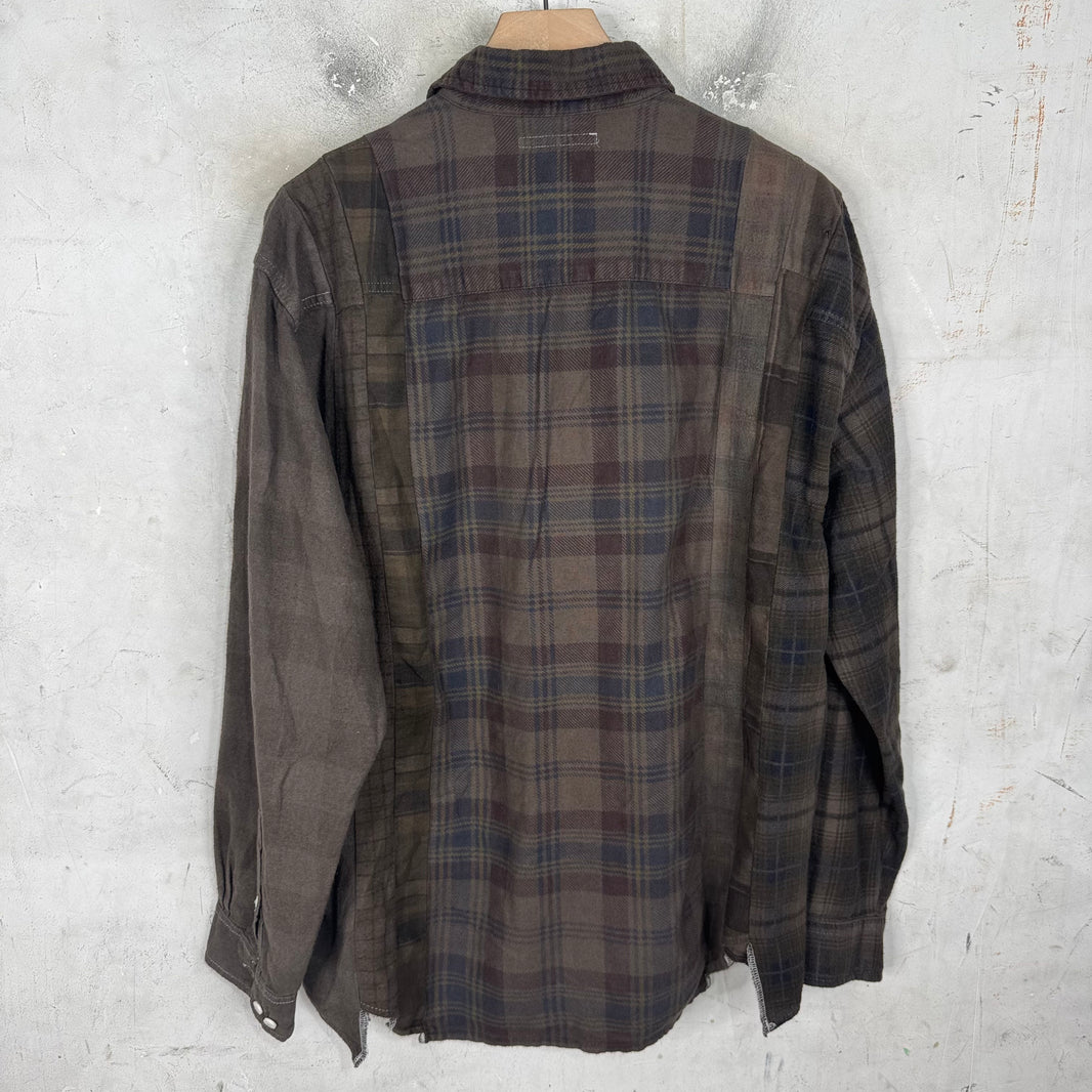 Needles Brown Rebuilt Flannel