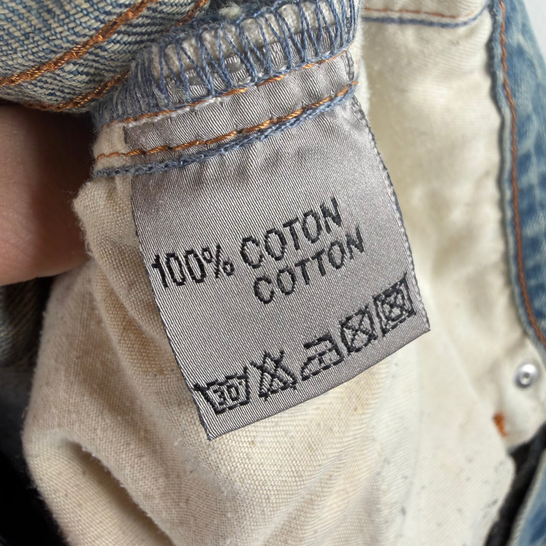 DIor Light Wash Skinny Jeans