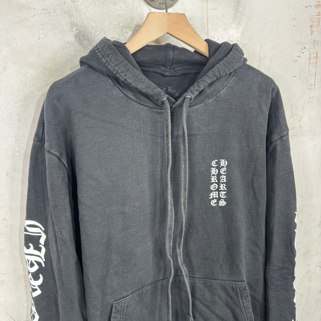 Chrome Hearts Vertical Logo Hoodie