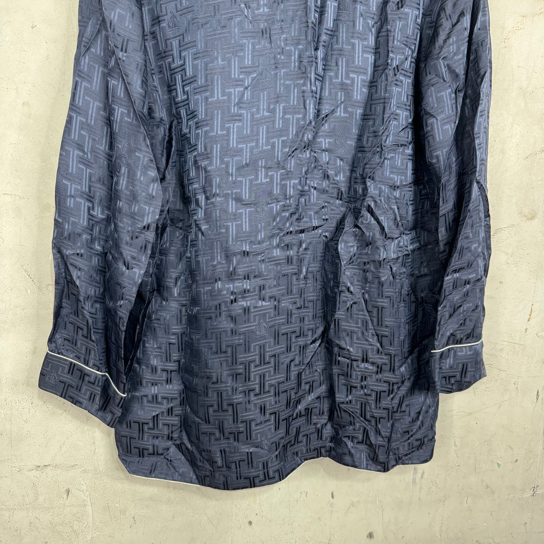 Lanvin Monogram Silk Shirt