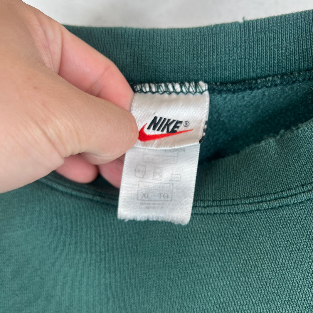 Vintage Nike Green Crewneck