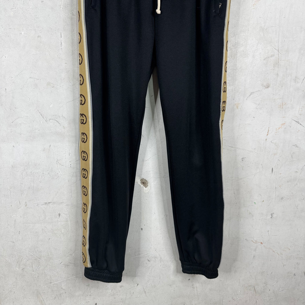 Gucci Interlock Side Stripe Jogger Pants