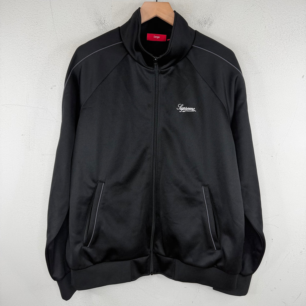 Supreme Black Script Track Jacket