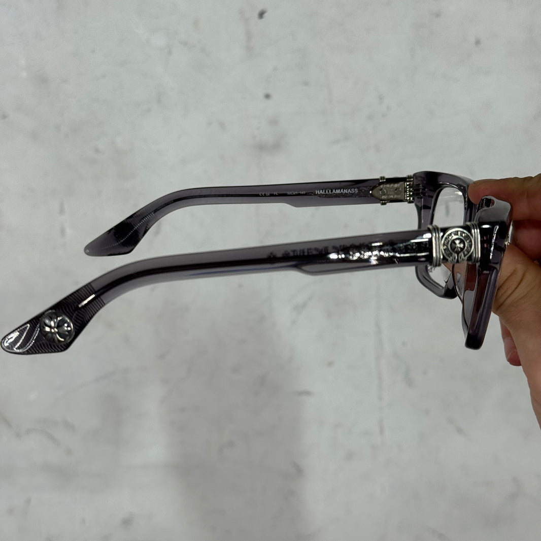 Chrome Hearts Hallamanass Grey Translucent Glasses
