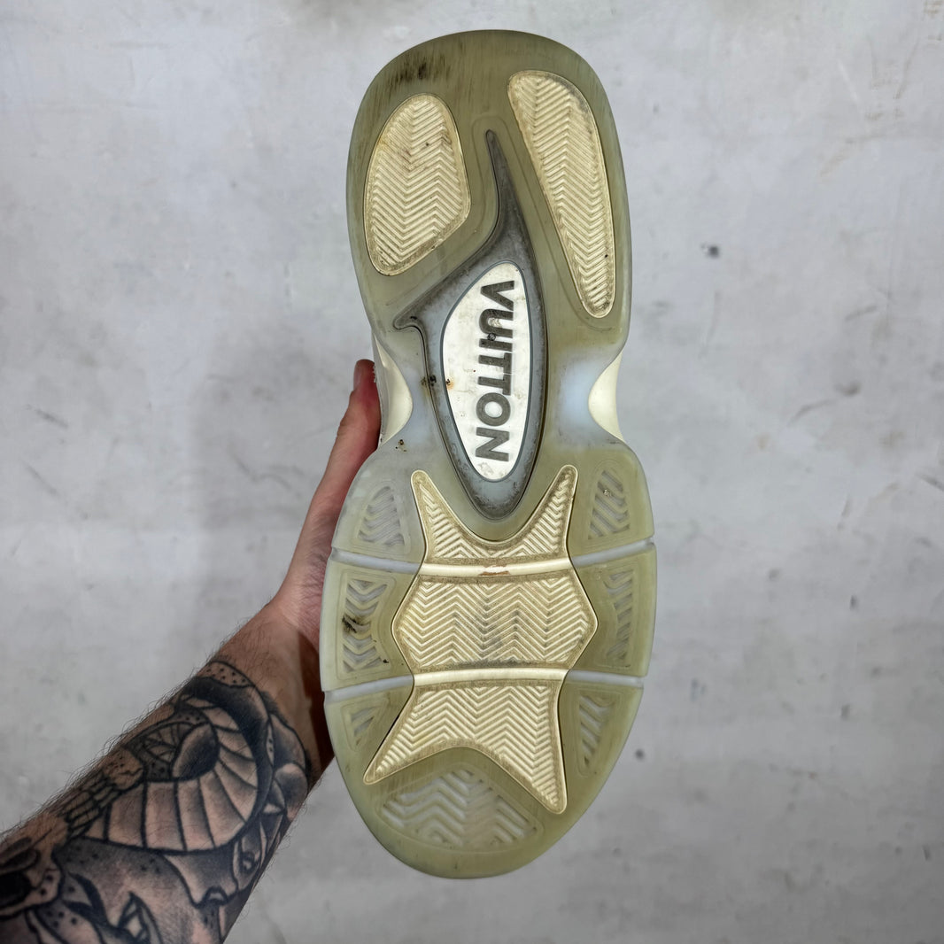 Louis Vuitton White/Grey Trainer 2
