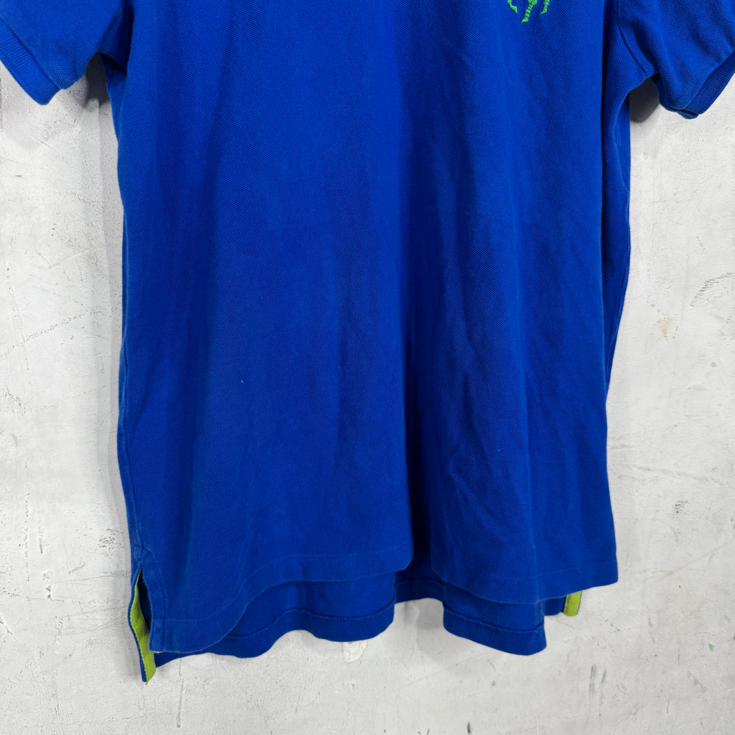 Ralph Lauren Blue/Green Orange #3 Polo