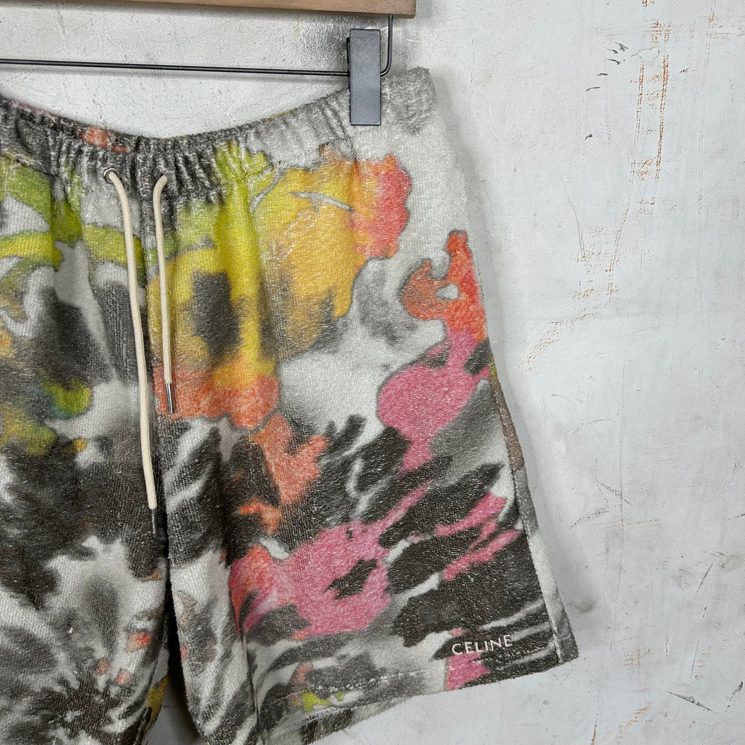 Celine Terrycloth Shorts