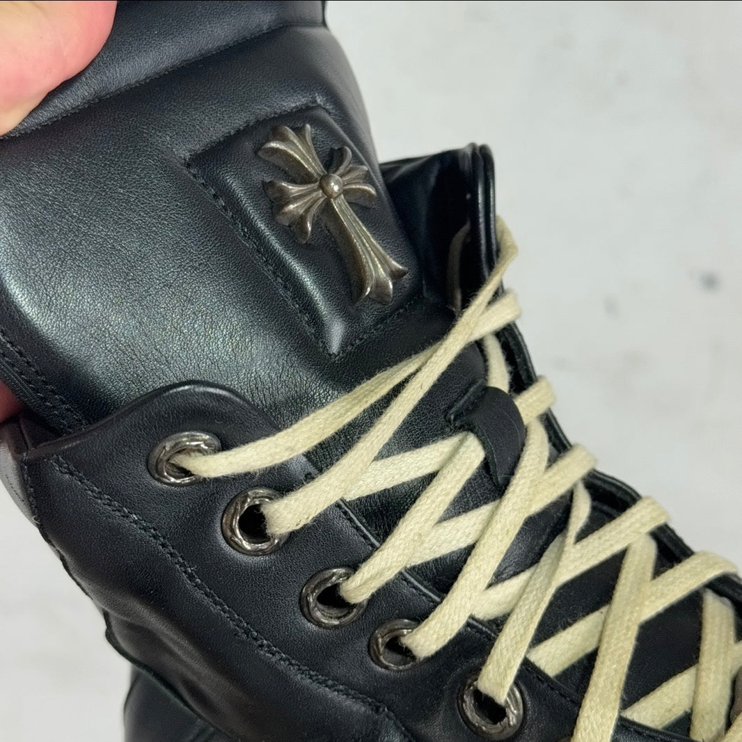 Chrome Hearts Rick Owens Black Geobaskets