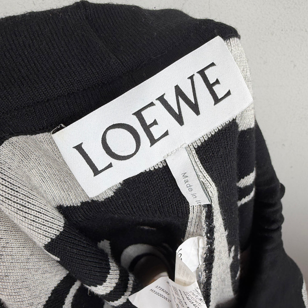 Loewe Wool Skeleton Long Shorts