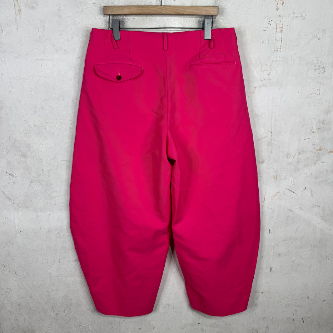CDG Homme Plus Pink Balloon Pants
