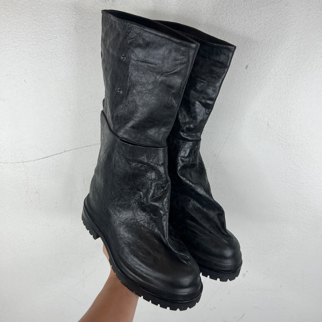424 Paper Leather Dragon Rider Boot