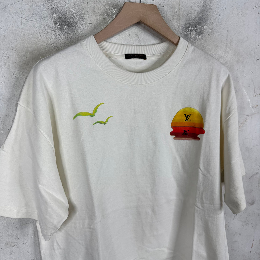 Louis Vuitton Sunset Logo T-Shirt