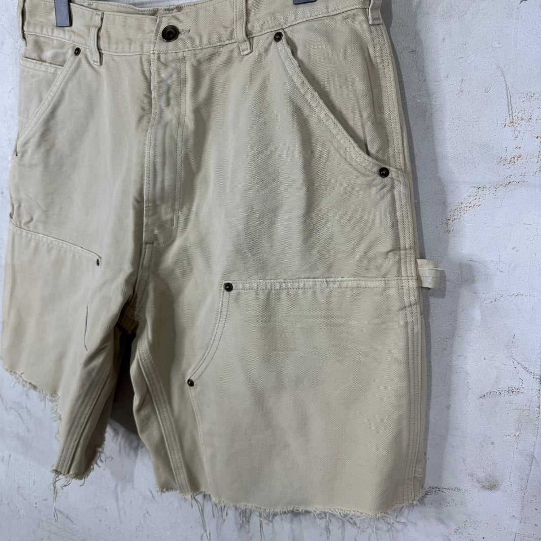 Margiela Frayed Carpenter Shorts