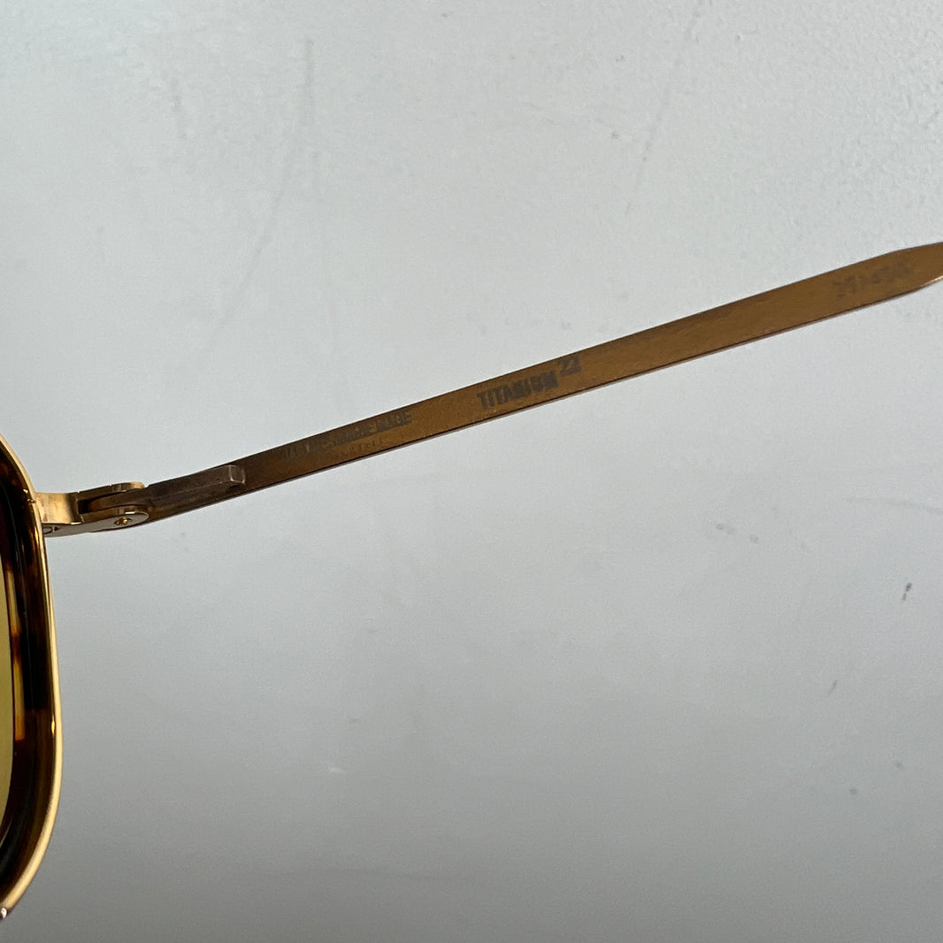 JMM Gold Wyatt Sunglasses