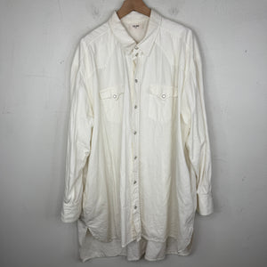 Celine Western Pearl Button Shirt
