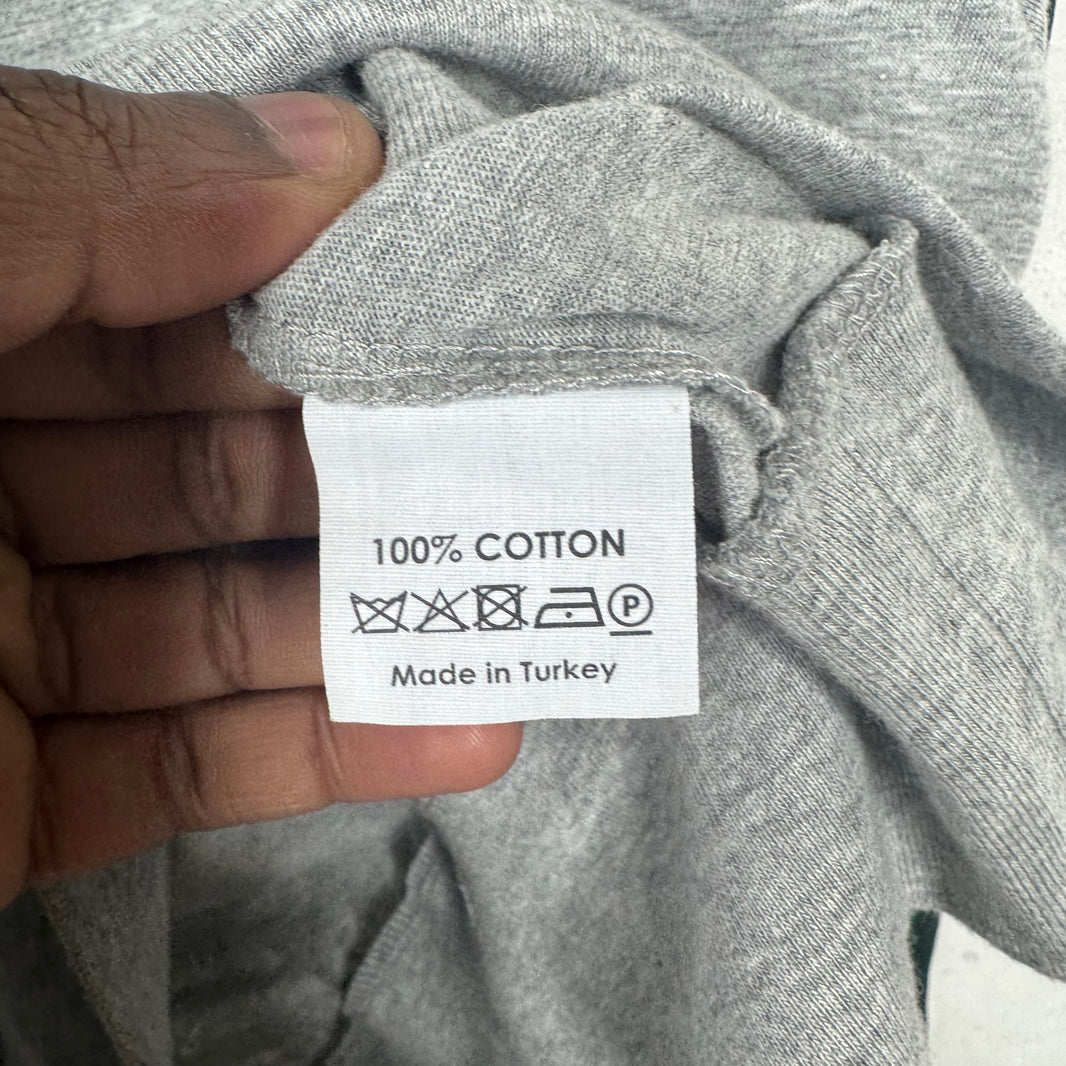 Dries Van Noten Gray Striped Sleeved L/S Shirt