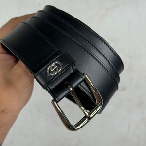 Gucci Leather Lil Interlock Belt