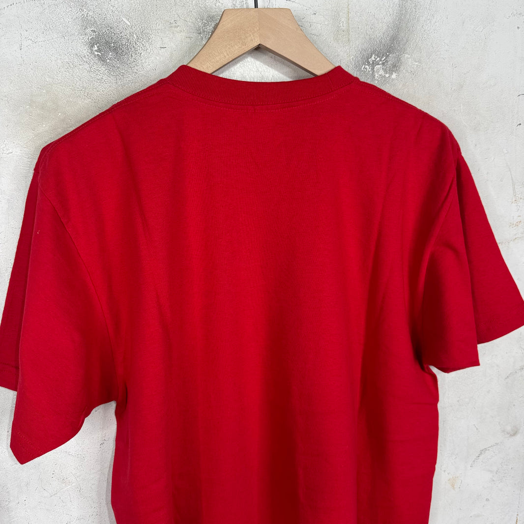 Supreme Red Morrisey Test Print Sample 2 T-Shirt