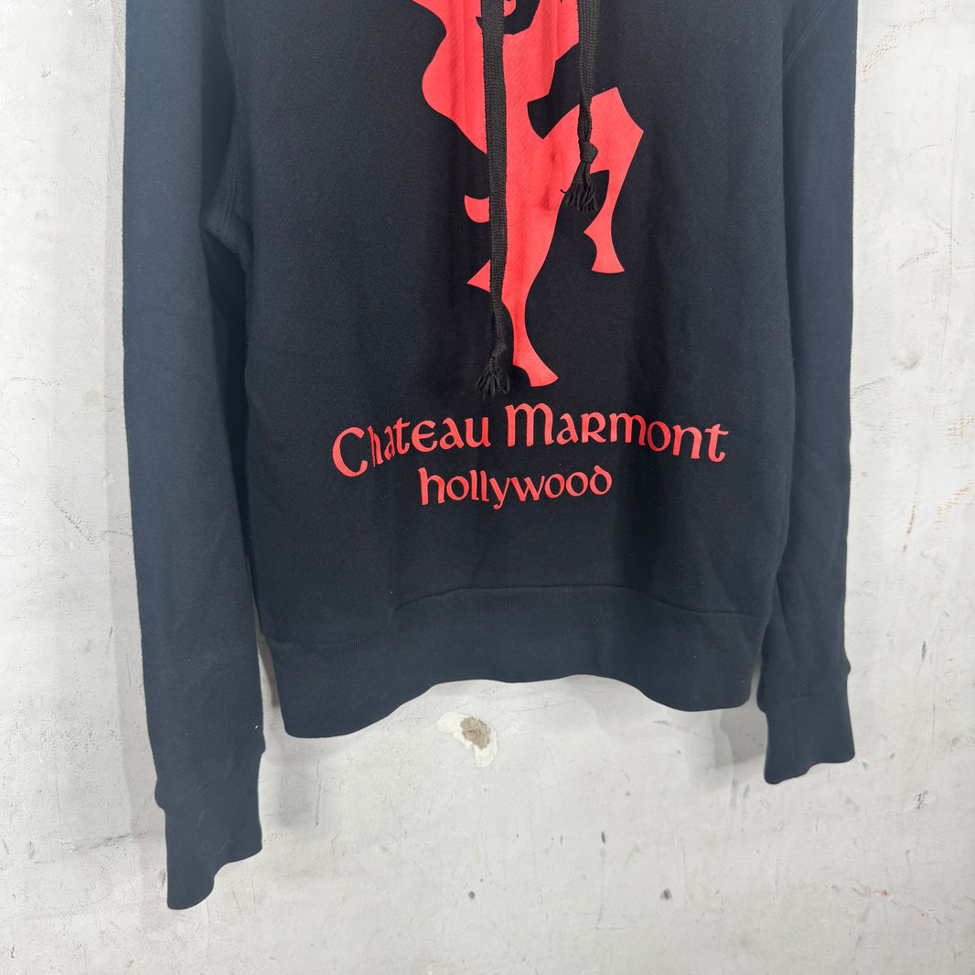 Gucci Chateau Marmont Logo Hoodie
