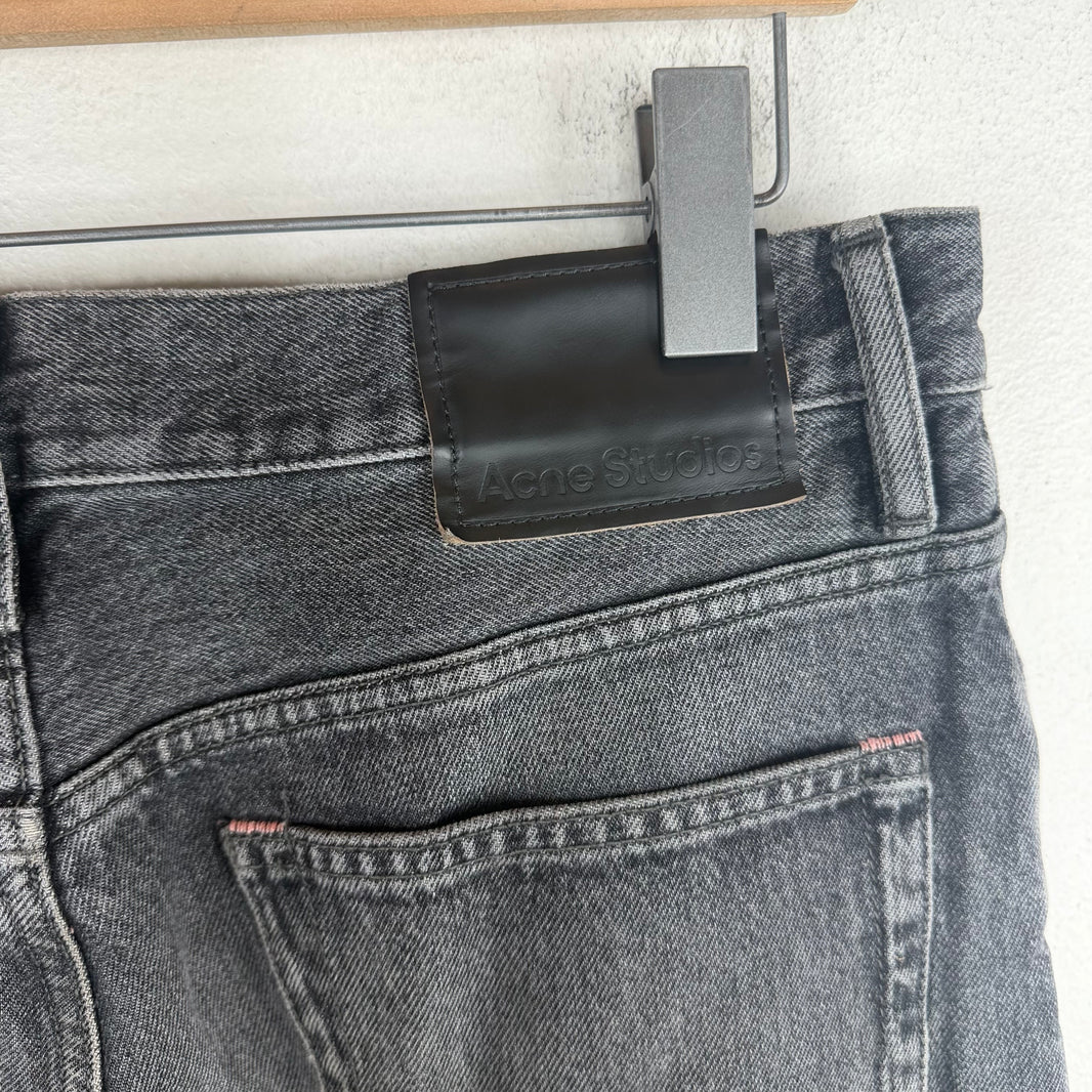 Acne Studios Ash Black 1991 Toj Jeans