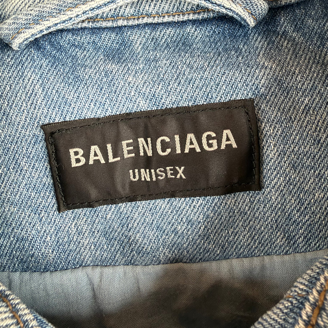 Balenciaga Cagole Denim Jacket