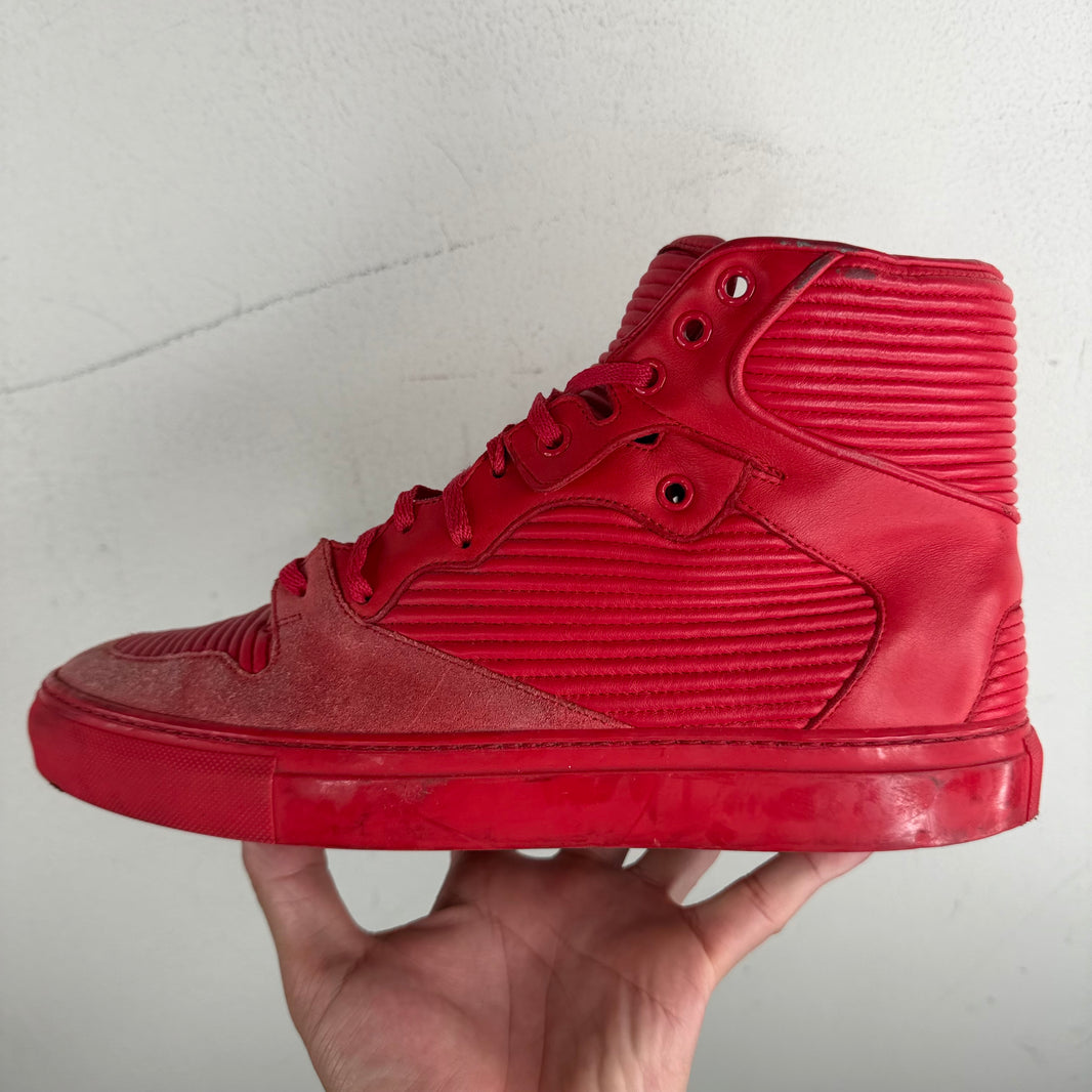 Balenciaga Red Cotes Sneakers