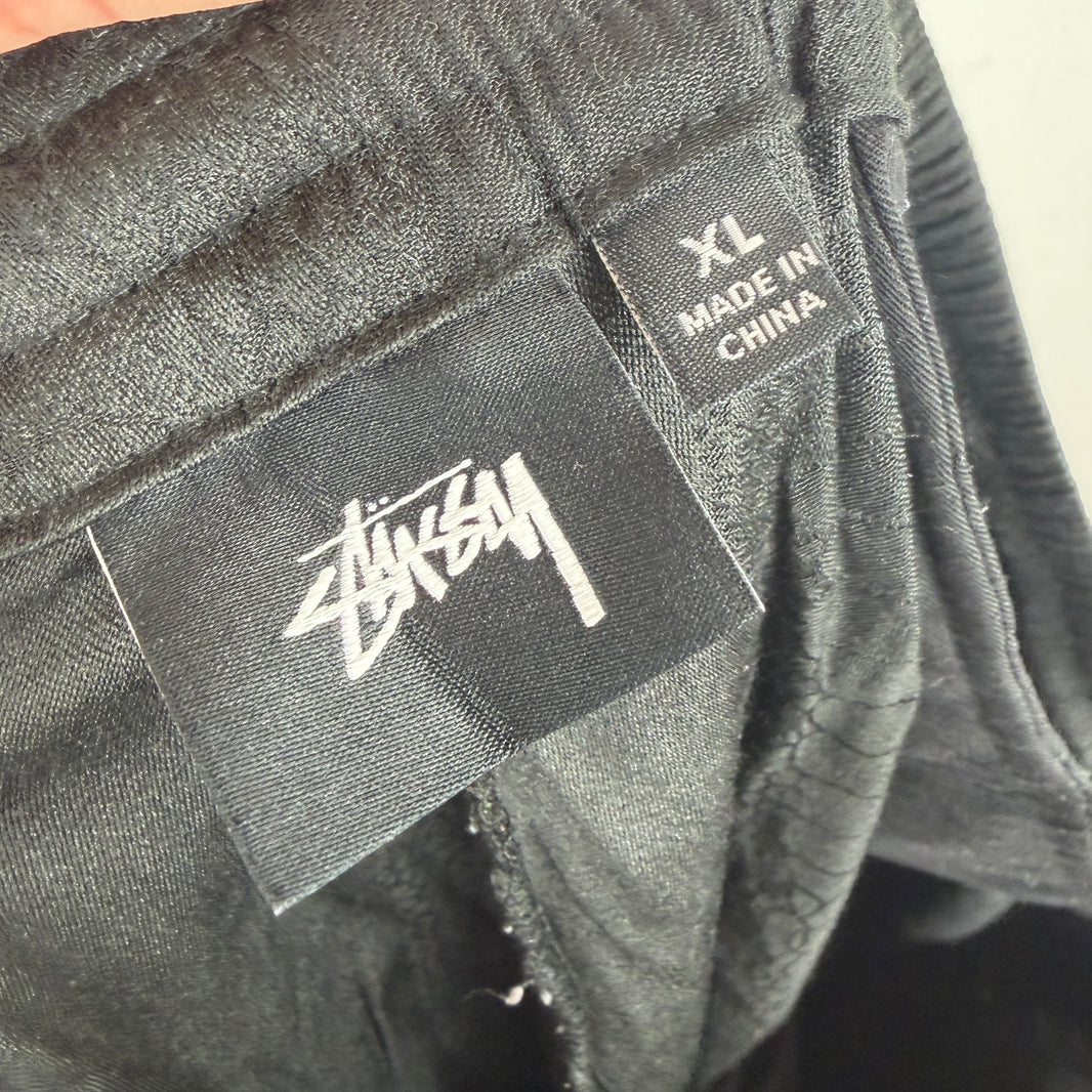 Stussy Black Snake Pattern Pants
