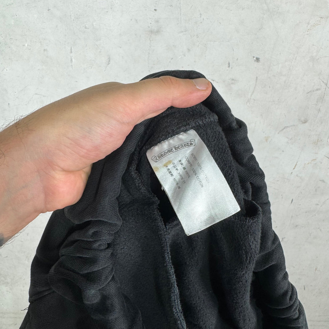 Chrome Hearts Faded Black Horseshoe Sweatpants