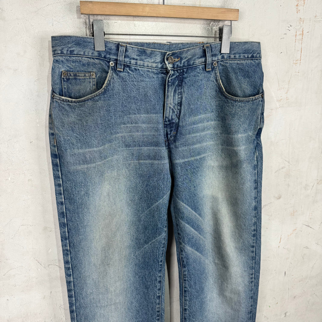 Gucci "G" Script Altered Jeans